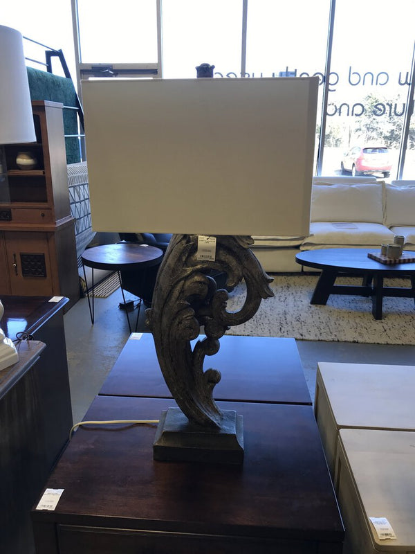 Ornate Scroll Lamp