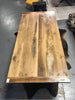 40" X 7' Amish Reclaimed Trestle Table Matte Finish