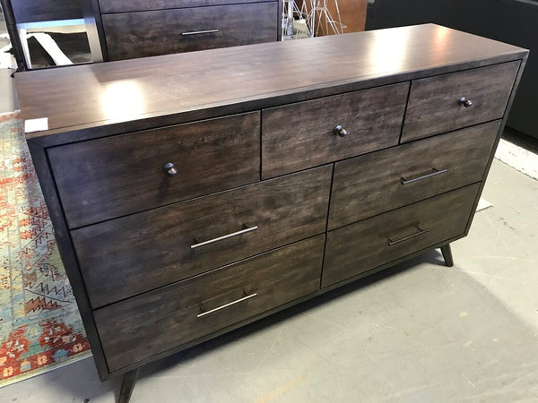 MCM Dark Walnut Dresser