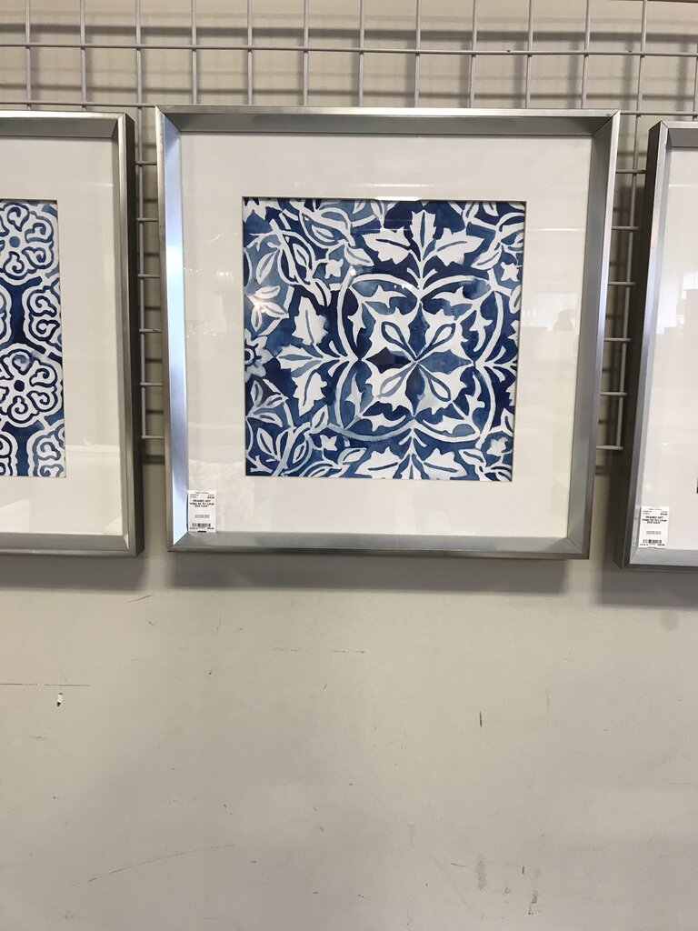 Indigo Ink Art Large 23.5"x23.5"