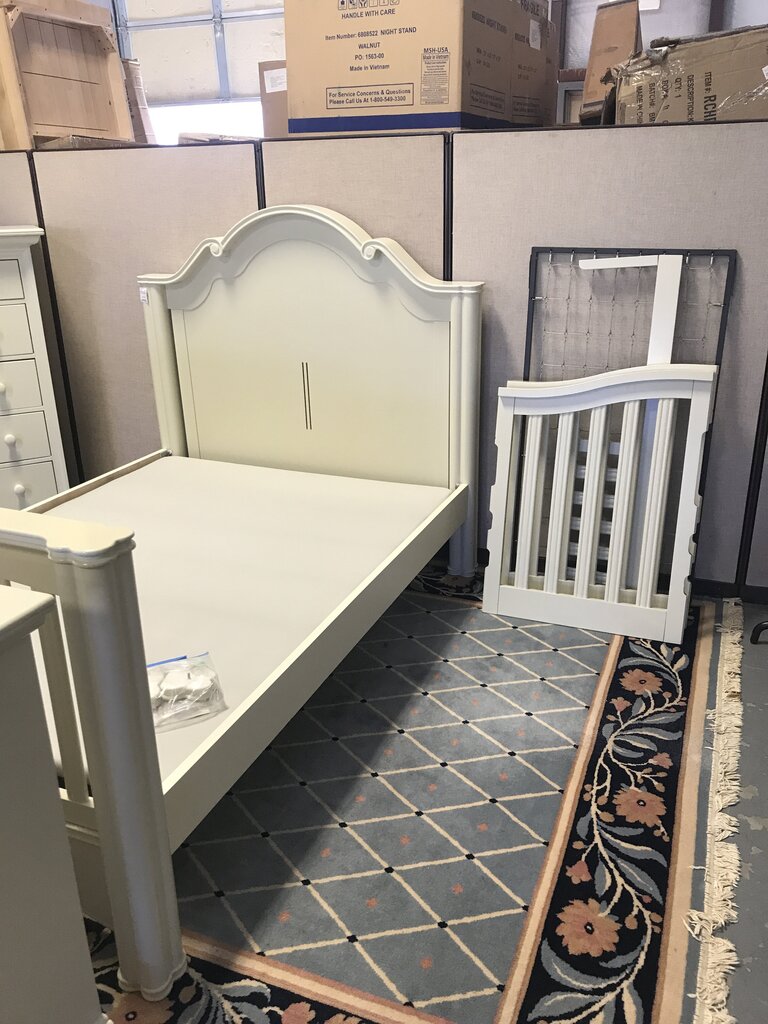 Cream Crib - Full Convertible Bed - Baby Dream