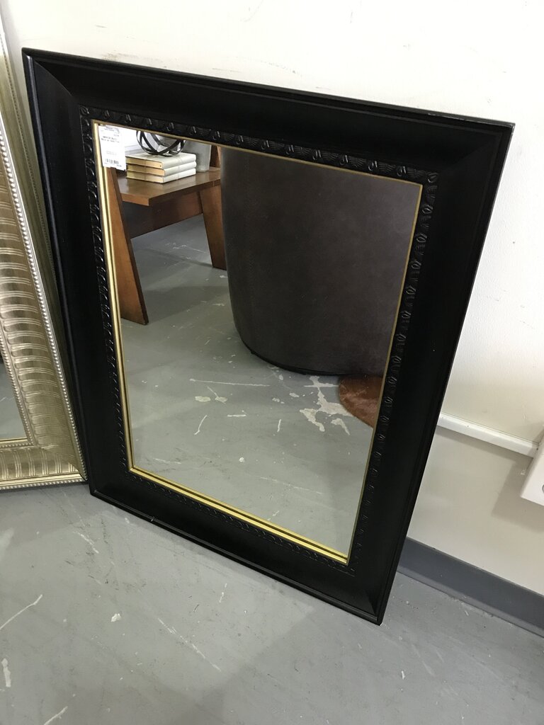 Black Mirror w/ Gold Trim