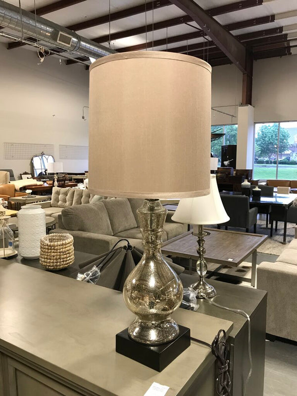 Mercury Glass Lamp