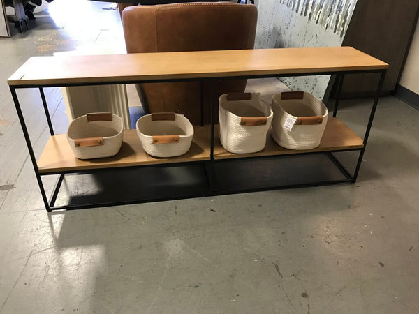 Stream Line Media Console / Wood & Metal
