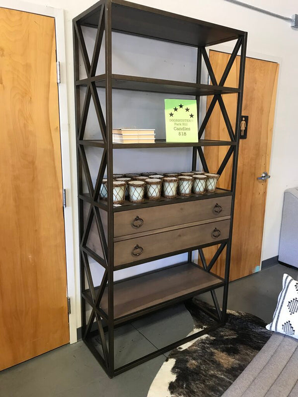 J.J. Ashley Wood/MEtal Bookcase