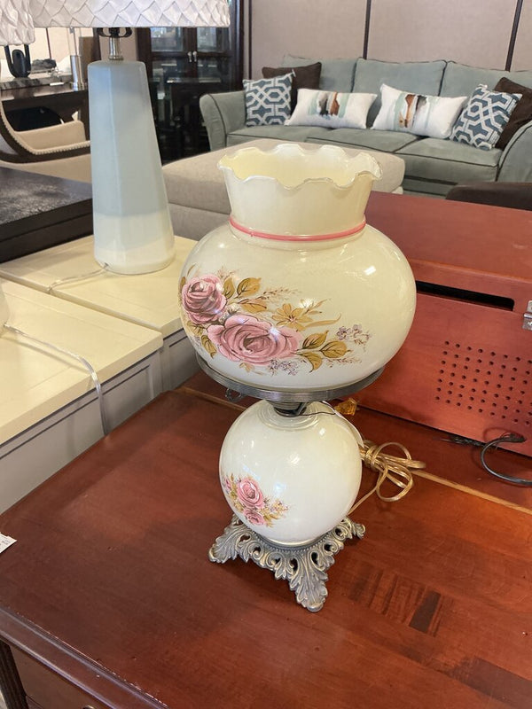 Vintage Floral Lamp