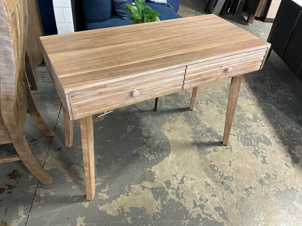 Fluted Desk-Natural