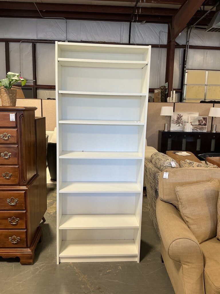 White Bookshelf