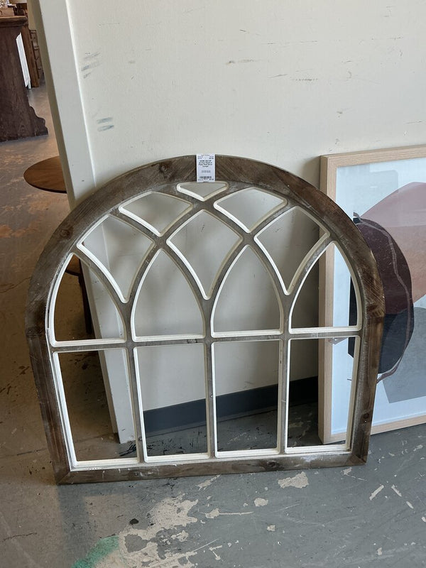 Arched Window Pane Wall Decor (Large)