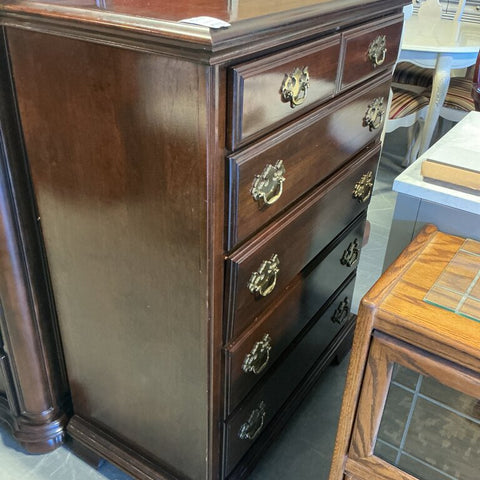 5 Drawer Chest of Drawers- Cherry Tone