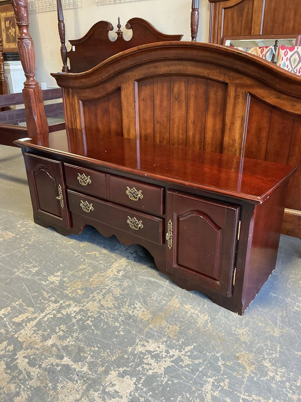 Small Cherry Console (As-Is/Scratches)