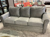 Light Gray La-Z-Boy Sleeper Grey Microsuede (As-Is, Tears)