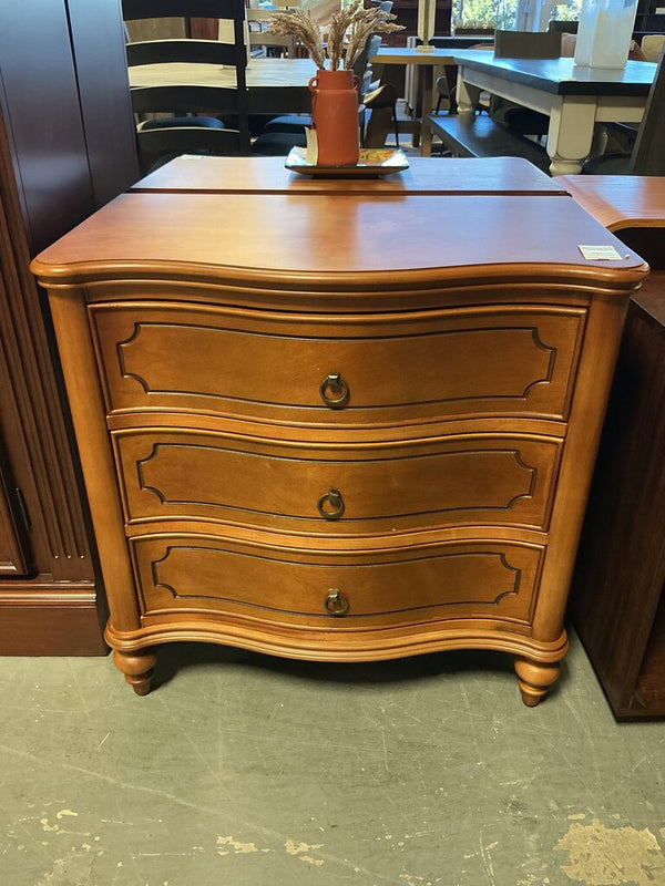 Alois 3 Drawer Nightstand (As-Is Corner)