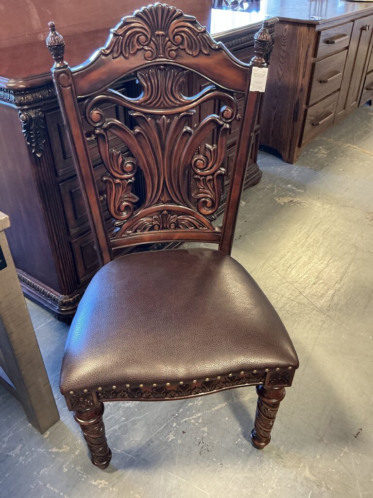 Canyonville Dark Brown Side Chair Set Of 3