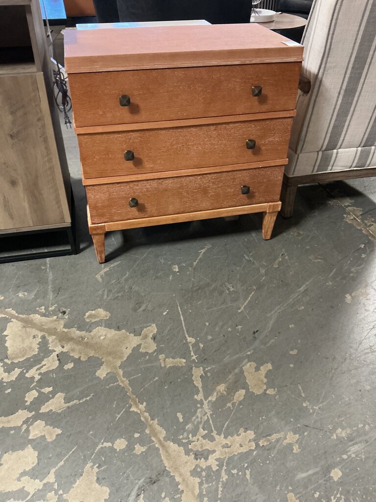 Justin 3-Drawer Nightstand-Acorn (As-Is)