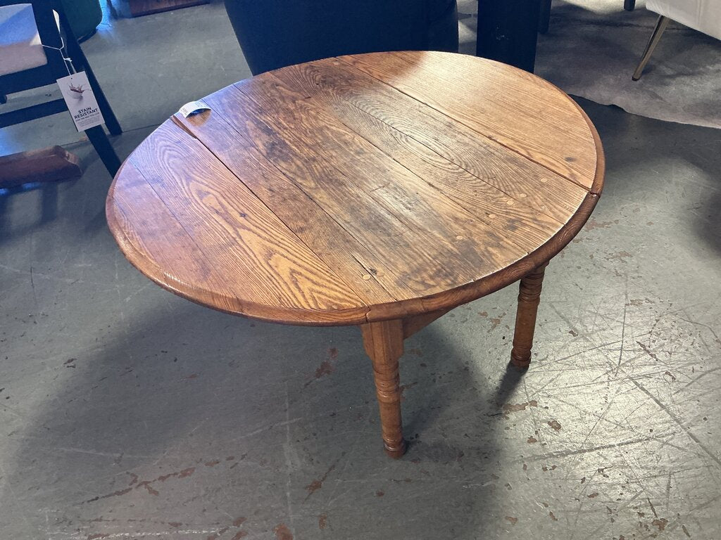 Rustic Drop Leaf Coffee Table