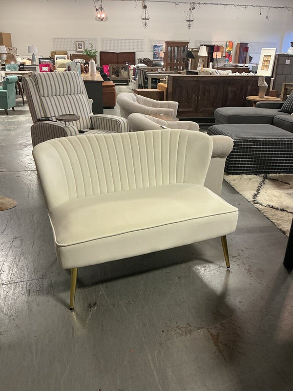 Monica Loveseat- Ivory