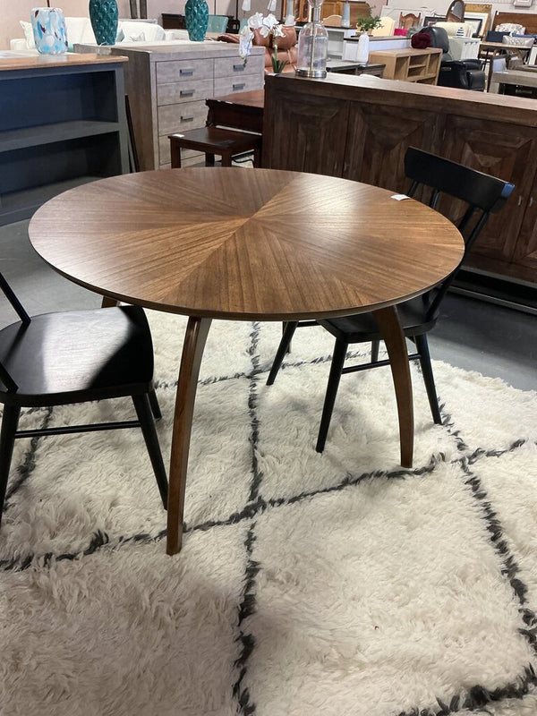 Sunburst Inlay Dining Table