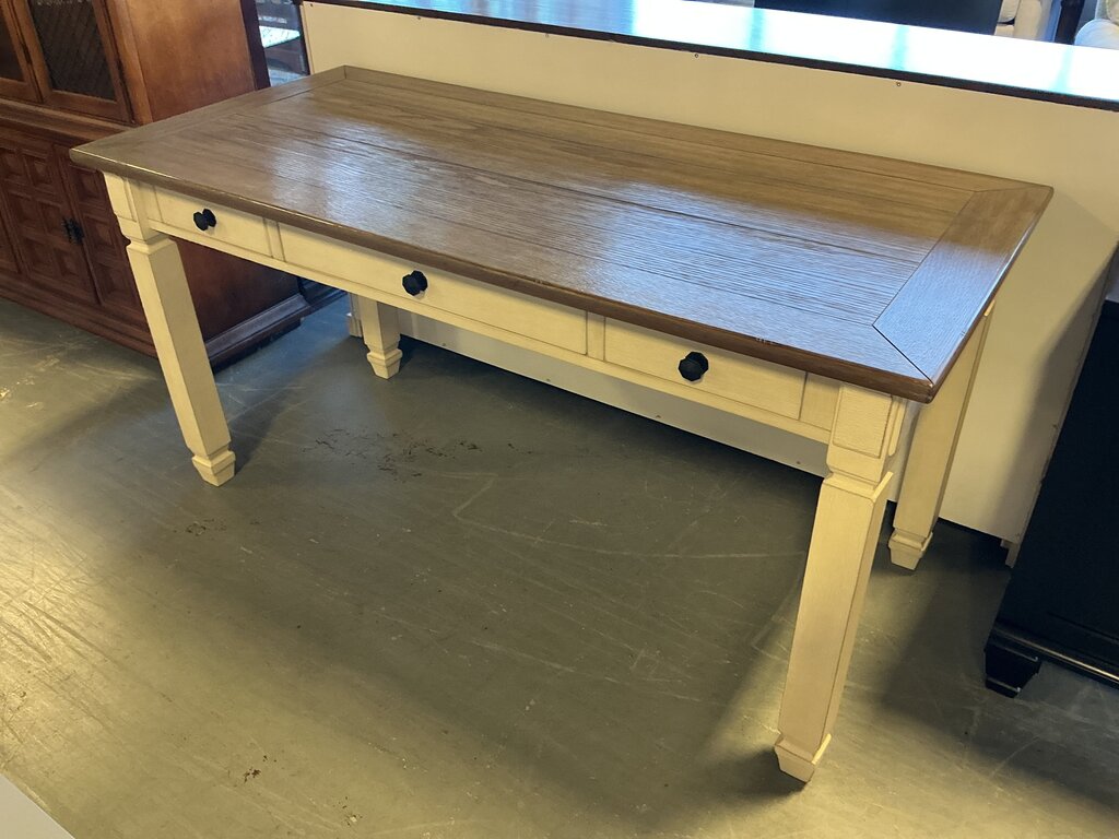 2-Tone Farmhouse Style Desk