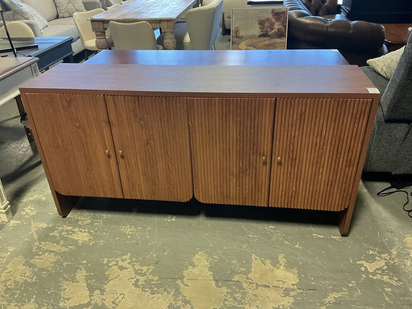 Martha 63"Wide 4 door Sideboard -Walnut (As-Is, Top)