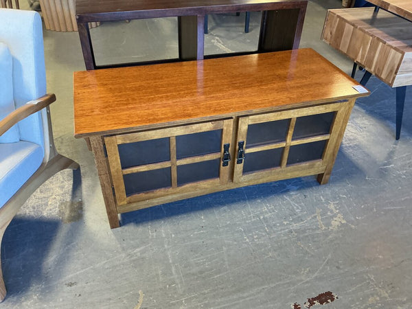 Medium Stain Media Cabinet