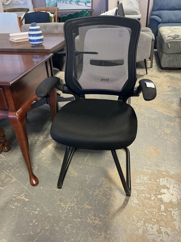 Black Mesh Arm Chair