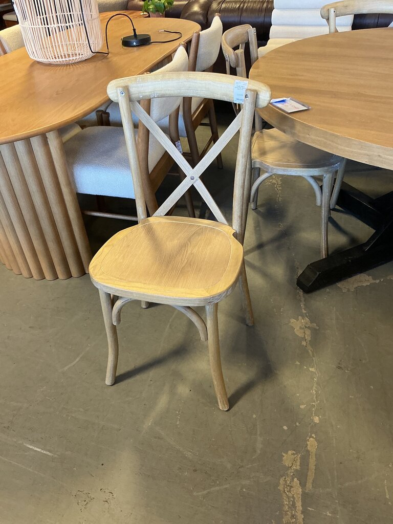 X-Back Dining Chair- Natural (Set of 6)
