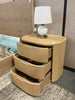 Restoration Hardware- 3 Drawer Light Wood Nightstand