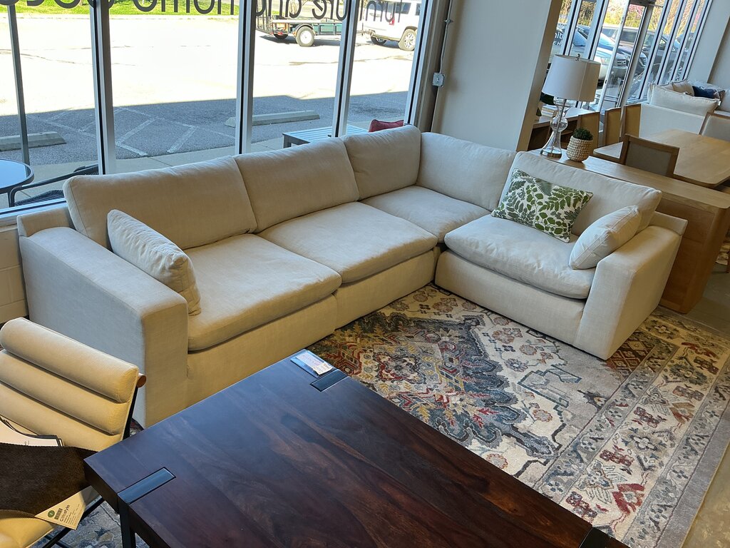 Elyza Linen Sectional