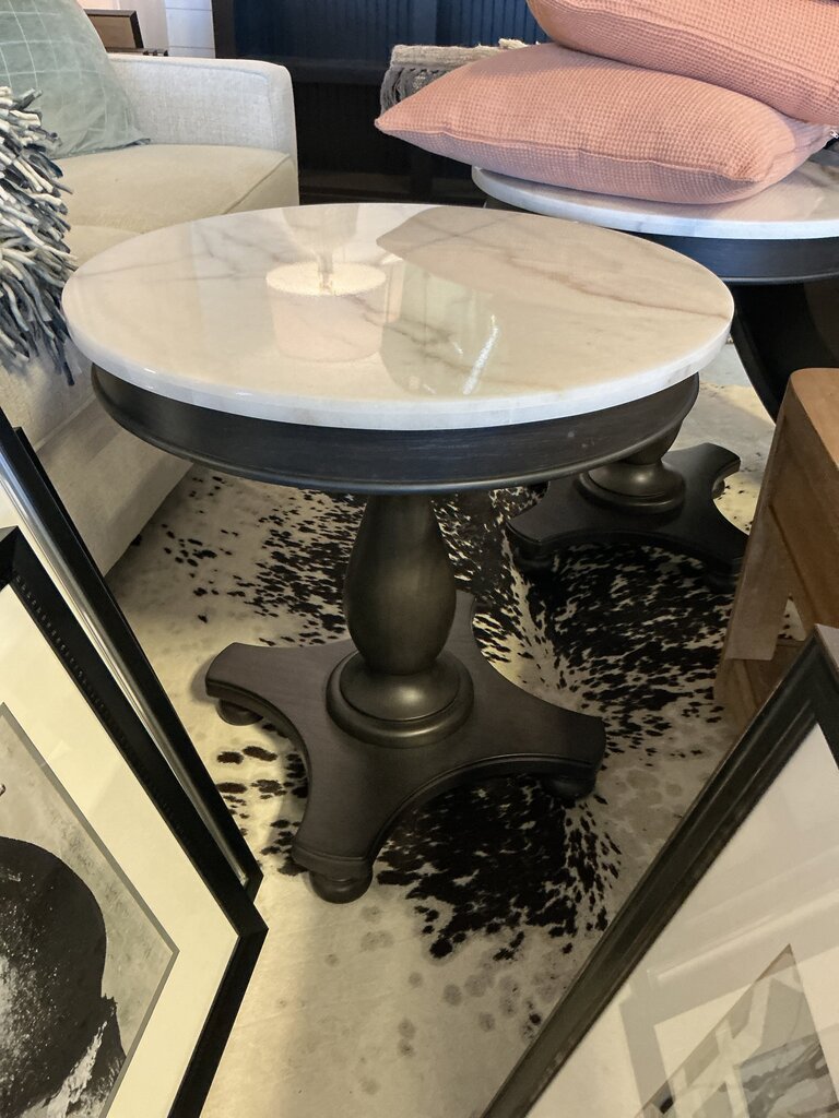 Marble Top End Table