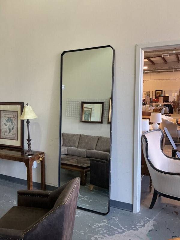 Walsh Black Mirror w/ Brass Accents