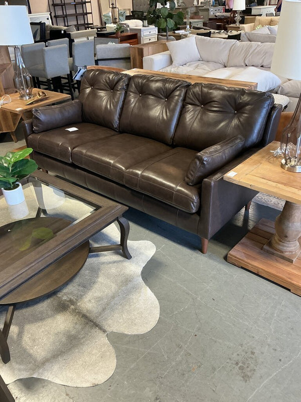 Trevin Sofa - Espresso Leather