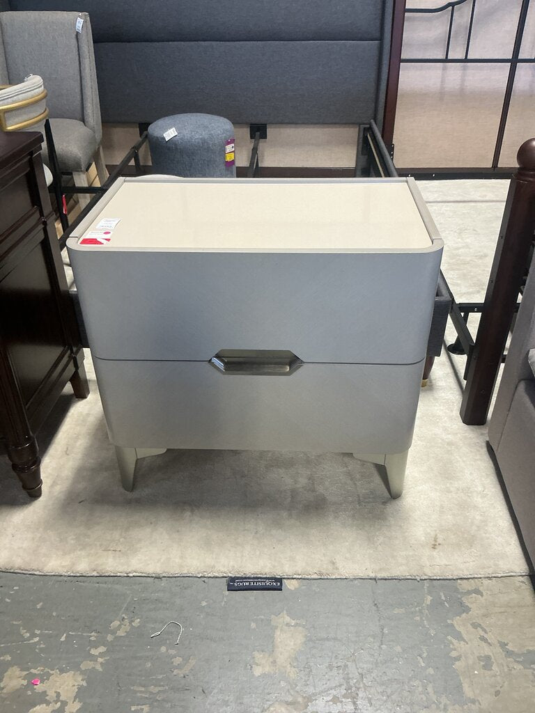 Penthouse Nightstand- Ash Gray