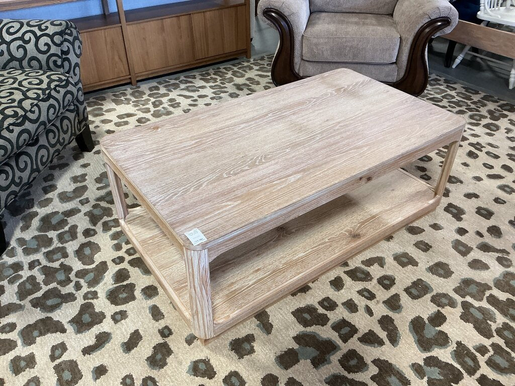 Two-Tier Coffee Table- Natural
