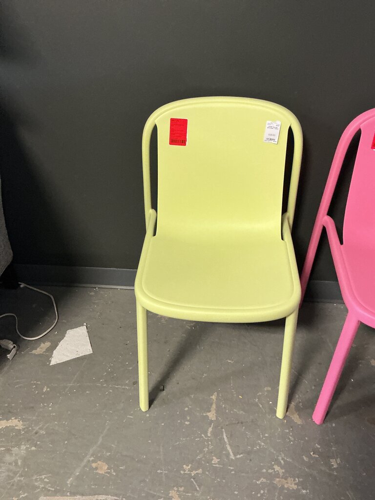 Decade 18"H Chair- Yellow