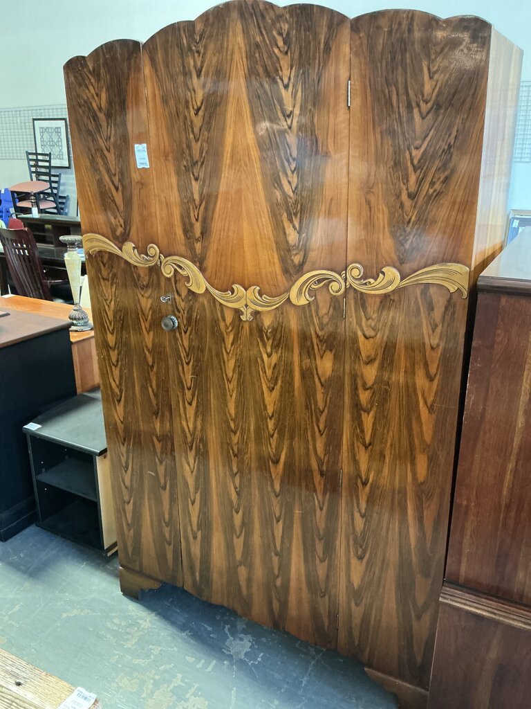 Vintage Art Deco Wardrobe