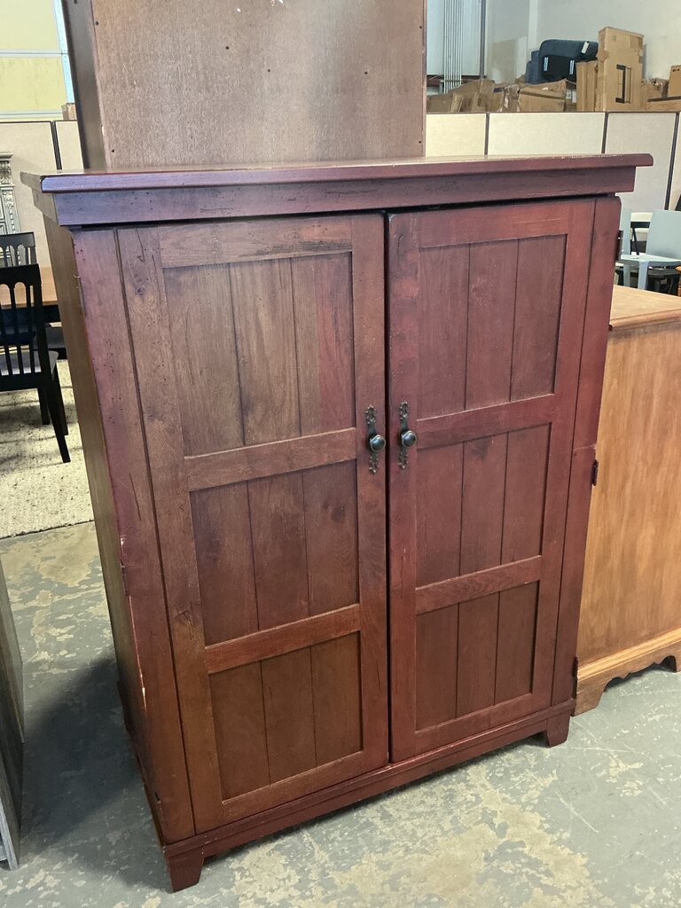 Tv Hutch w/ Wardrobe (As-Is Foot)