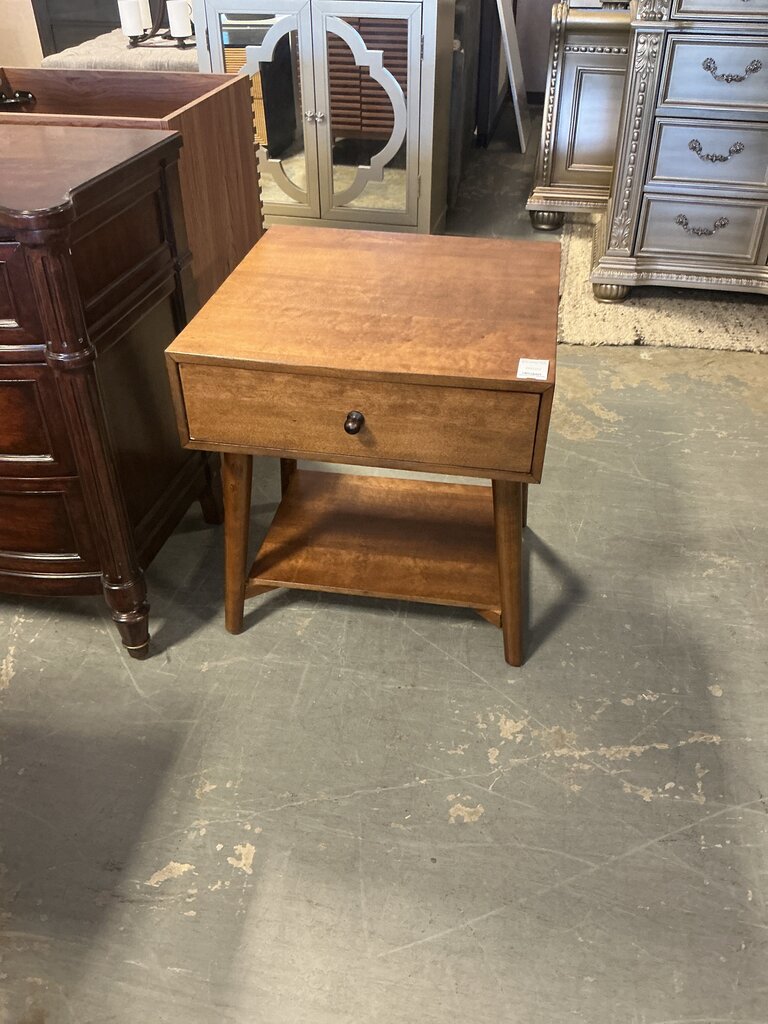 MCM Cinnamon End Table