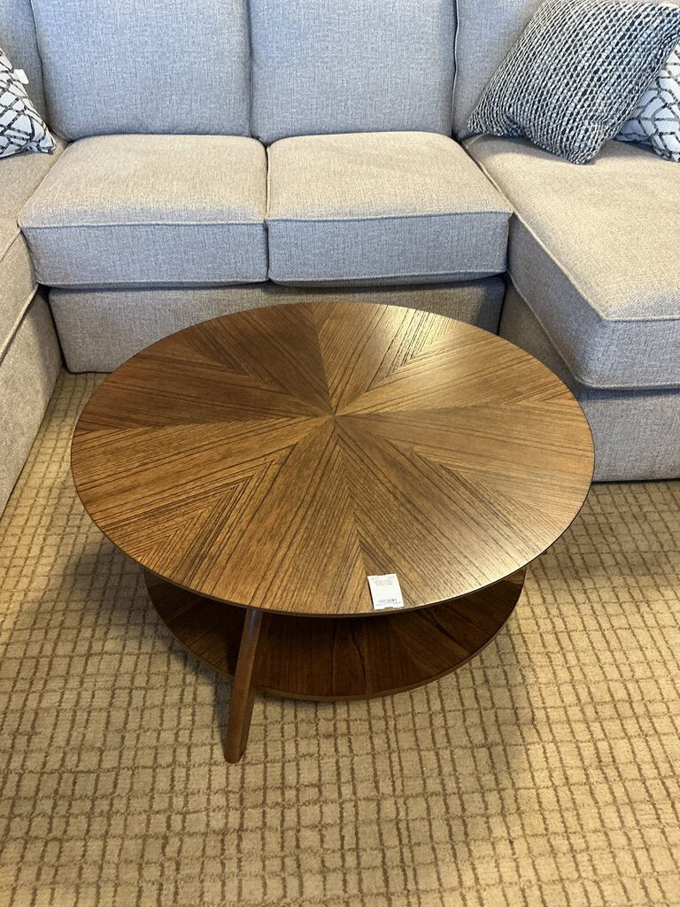 Sunburst Inlay Coffee Table