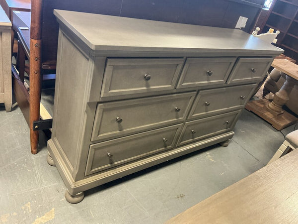 Grey 7 Drawer Dresser