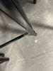 Fletcher Industrial 30"H Stool- Black (Set of 4) (As-Is, Left foot Rail on One)