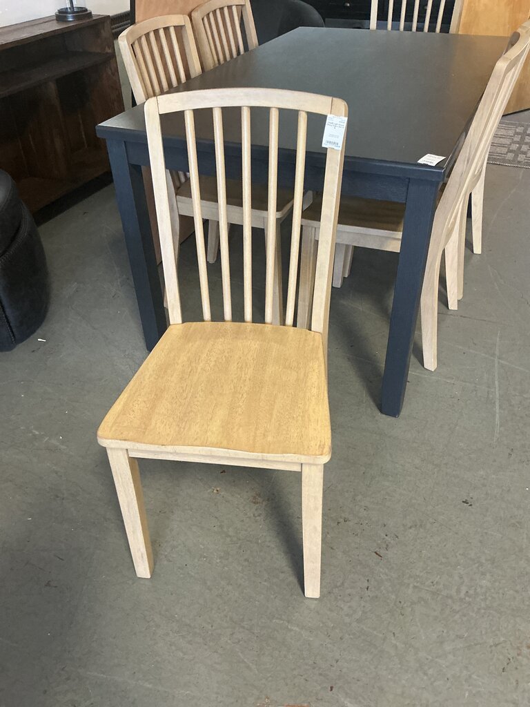 Light Wood Dining Chairs (Set of 6)