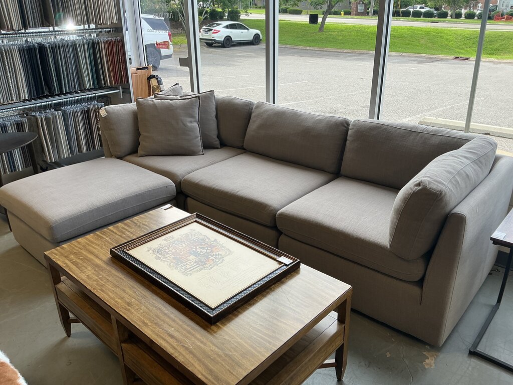 Grey 3 Pc. Sofa (as-is cushions)