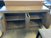 Grey 4-Door Cabinet/Credenza