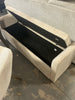 Alina 59.4" Wide Storage Bench-Beige