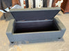 Grey Storage Bench