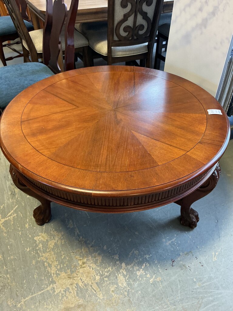 Round Medium Stain Coffee Table