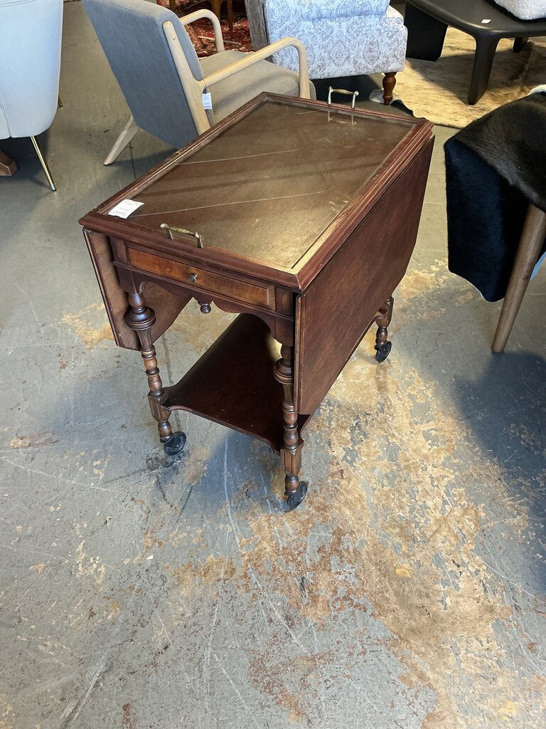 Walnut Tea Cart