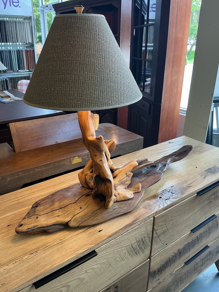 Sycamore Wood Lamp