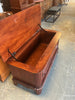 Dark Wood Cedar Trunk (As-Is, Trim)